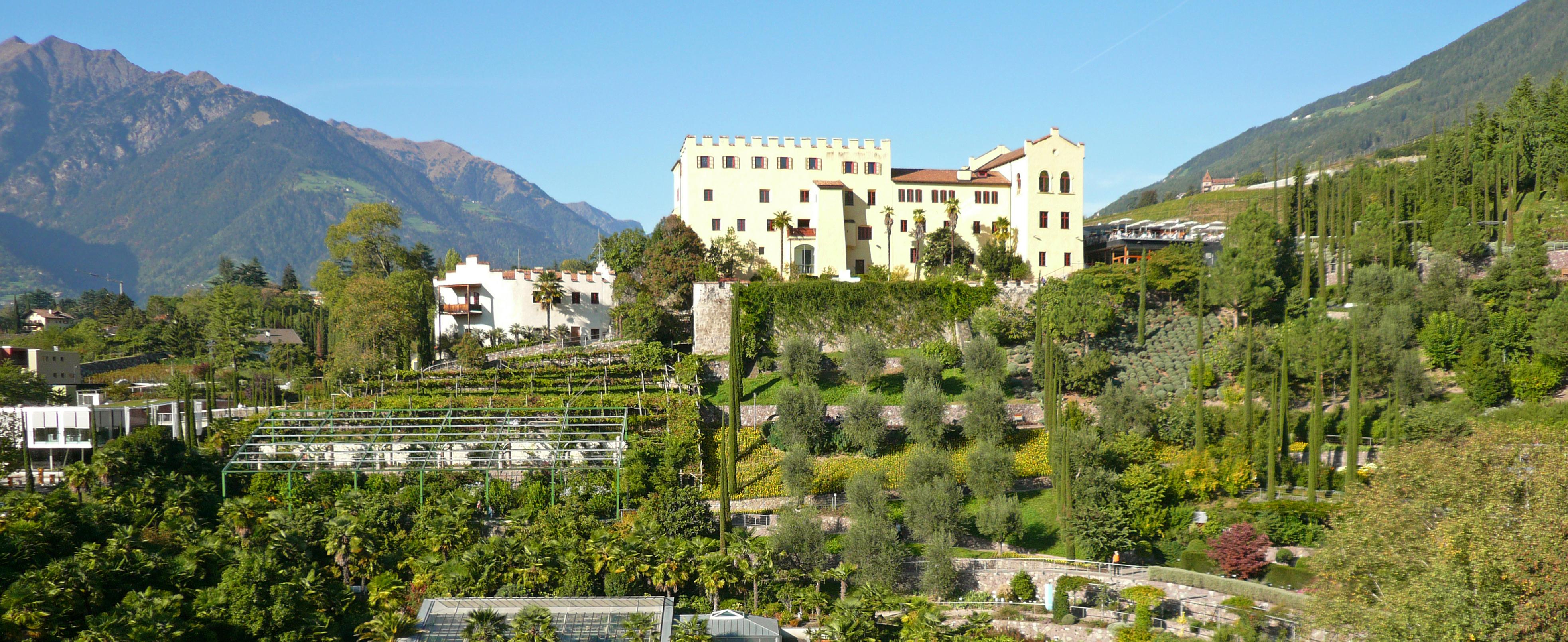 Gartennächte in den Gärten von Schloss Trauttmansdorff bei Meran, Südtirol